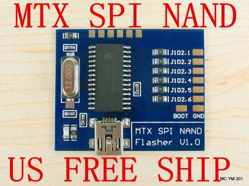 Matrix NAND Programmer MTX SPI NAND Flasher V1.0 Fast USB SPI NAND programmer NW