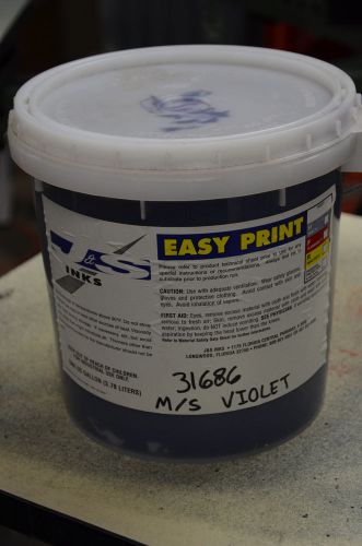 J&amp;S screen printing ink Violet 1 Gallon