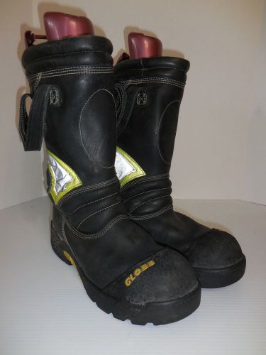Globe magnum supreme leather structural firefighter fire boots size 11.5 m for sale