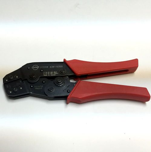 Molex 1.25mm picoblade board-in crimp tool crimper 24 30 awg 63811-0300 sweden for sale
