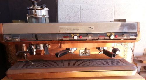 Illy Brass/Copper Cappuccino Machine Model VXEE3/1