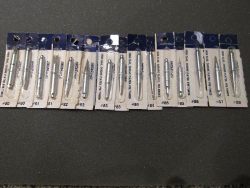 COLLECTION OF NEW UNGAR SOLDERING TIPS + UNGAR TOOL PARTS