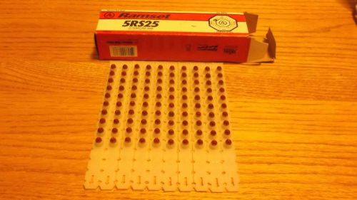 RAMSET, RED HEAD #5, .25 CAL. STRIP LOADS FOR DX35 TOOLS, 10X10, PN: 5RS25