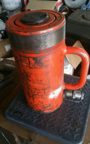 Large hydraulic cylinder jack 13&#034; x 6&#034; ???ton???  rigging and lifting cylinder for sale