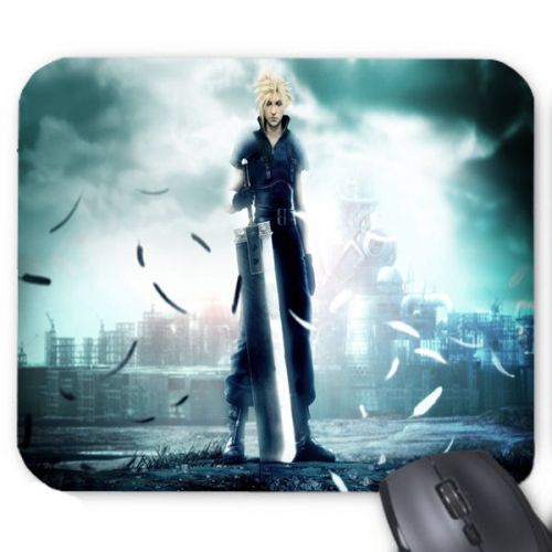 Final Fantasy Crisis Core Cloud Mousepad For Optical Laser Mouse Anti-Slip