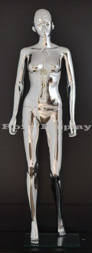 Unbreakable Female Plastic Durable Mannequin Display Dress Form PS-BF2/T4-S