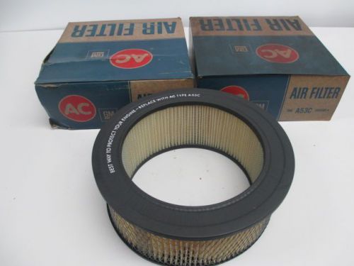 LOT 2 NEW GM 1553109 A53C AIR FILTER ELEMENT 6-5/8IN ID 8-3/4IN OD D232478