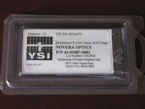 Ysi measurement specialties 55032 precision ntc thermistor pack of 10 pieces for sale