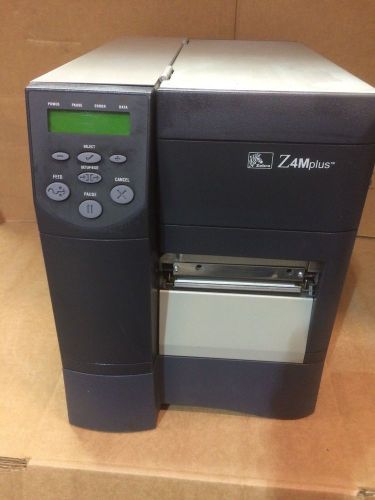 Zebra Z4MPlus Thermal Label Printer Z4M Plus w/Network Card