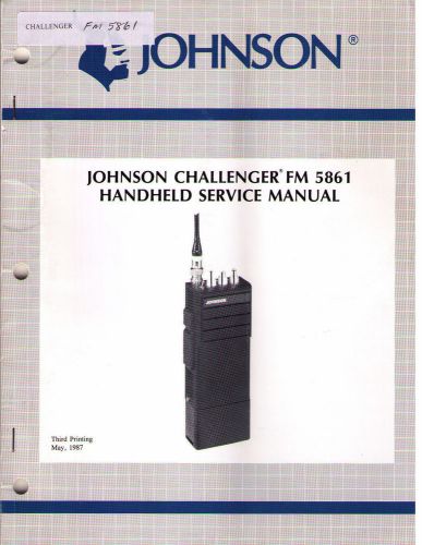 Johnson Service Manual CHALLENGER 5861