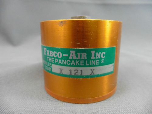 FABCO-AIR INC  1&#034;  STROKE AIR CYLINDERS X 121 X  THE PANCAKE LINE IN BOX