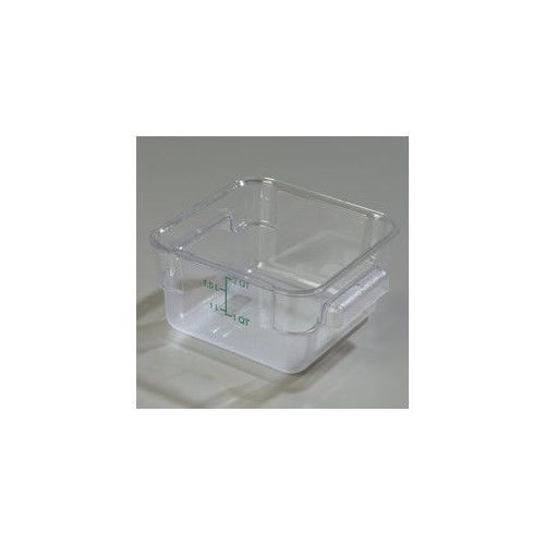 Carlisle Food Service Products StorPlus™ Square Polycarbonate Container Set of 6