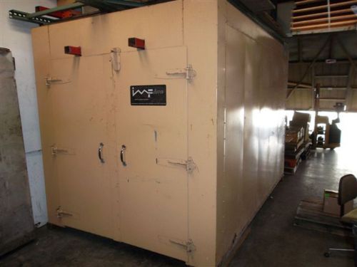 Powder coating spray booth industrial imf batch oven for sale