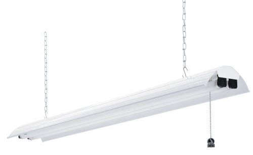 Lithonia Lighting 1245 SHOPLIGHTH2:H183 2-Light Fluorescent Shop Light, Polis...