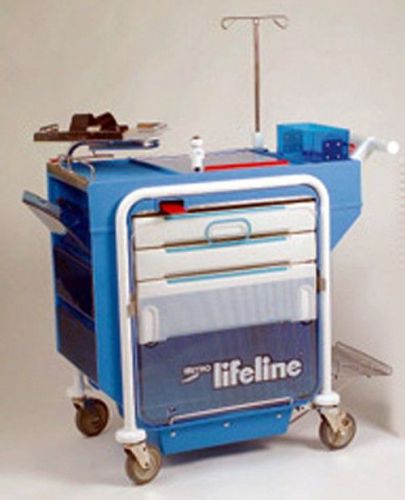 Metro lifeline crash cart for sale