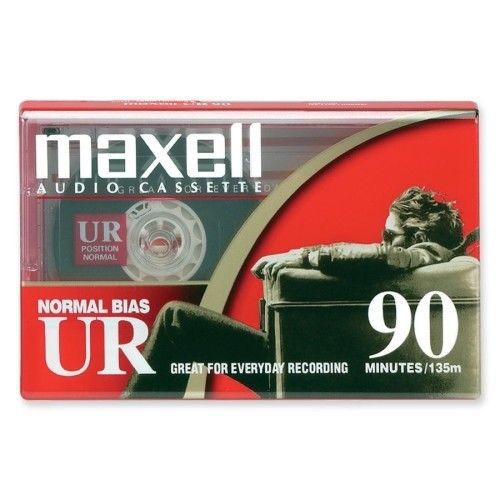 Maxell Corp. Of America Normal Bias Audio Cassette, 90 Minute Set of 4