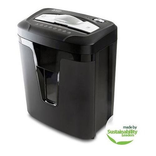 Paper shredder shredding document office cross cut shredsafe home wastebasket for sale