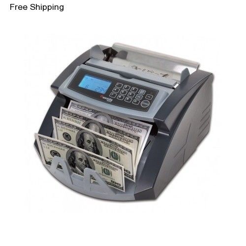 Currency Bill Cash Money Counter Counting Machine UV Counterfeit Detection Bank