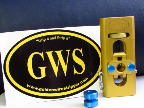 Grip it and strip it™ Golden wire stripping machine, Wire stripping tool, copper