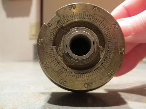 vintage brass combination safe dial