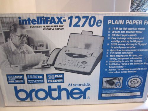 BROTHER INTELLIFAX-1270e***NEW IN BOX*****