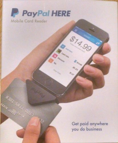 PayPal Here Mobile Credit Card Reader for Android &amp; iPhone Smartphones