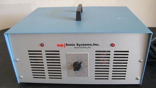 Sonic systems inc. streamline series ultrasonic cleaner generator 4010 for sale