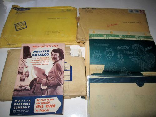 Vintage 1950s-70s &#034;Mimeo Pix of the Month Club&#034; Mimeograph Stencils Catalogs Etc