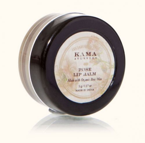 Kama Ayurveda With Organic Bees Wax ROSE LIP BALM-5g A18