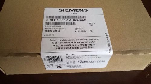 Siemens LOGO! TD Text Display 6ED1055-4MH00-0BA0 ES:08