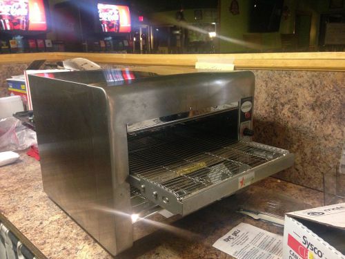 New Fma Omcan Conveyor Commercial Countertop Pizza Baking Oven TS7000 11387