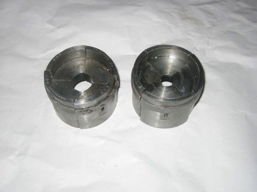 (2) Sets of HARDINGE Round S-26 &#034;E&#034; Collet Pads, Used