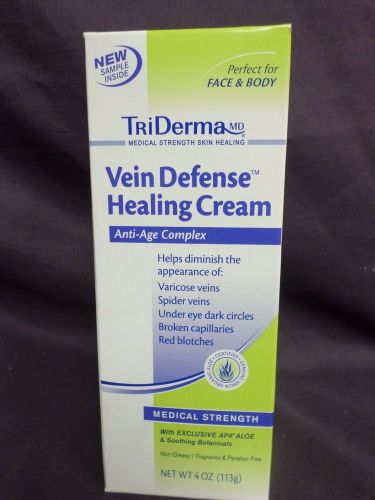 TriDerma Vein Defense Healing Cream: Anti-Age Complex  4oz - Each   kc1