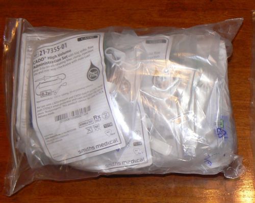 Smiths Medical CADD Administration Set REF 21-7355-01 120&#034; Tubing -  Lot Of 7