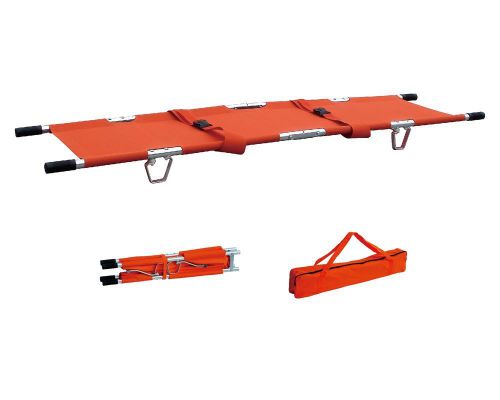 Foldaway Stretcher High Strength Ambulance Emergency Alloy Folding Portable