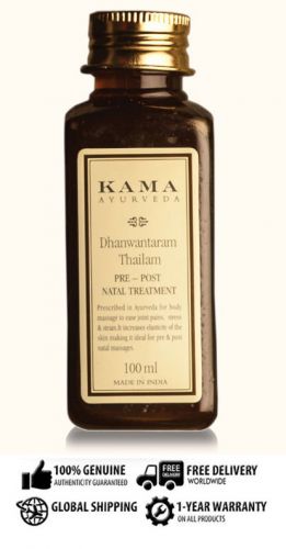 Kama Ayurveda pre-post natal treatment -100% natural DHANWANTARAM THAILAM-100ml
