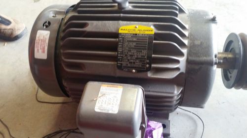 Baldor 15 hp electric motor for sale