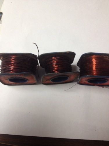 3x Spools Belden Enameled Cooper Magnet Wire 8051,8054,80??