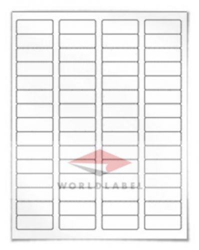 Return address labels, 1.75&#034; x 0.666&#034;, 250  sheets, use avery 5195 template for sale