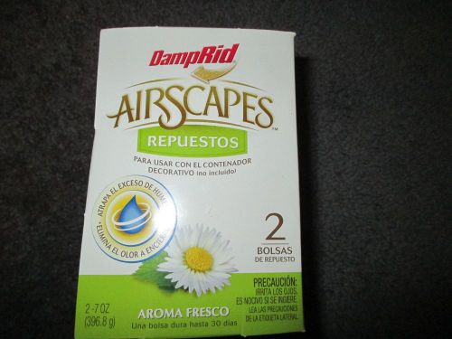 2-Pack DAMPRID AIRSCAPES FRESH SCENT REFILLS