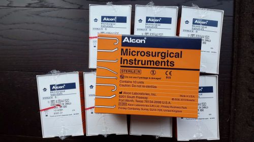 8 BOXES OF ALCON MICROSURGICAL INSTRUMENTS - HYDRODISSECTION CANNULA 27GA.