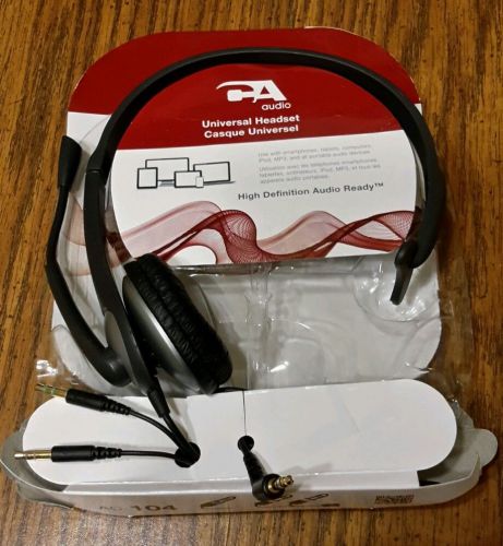 Cyber acoustics ac-104 headset for sale