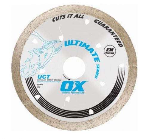 OX OX-UCT-10 Ultimate Cuts Tiles 10-Inch Diamond Blade, 7/8-Inch-5/8-Inch Bore