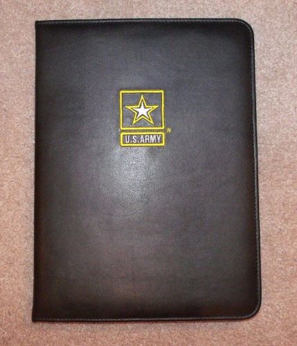 US ARMY Black Business Portfolio Legal Pad