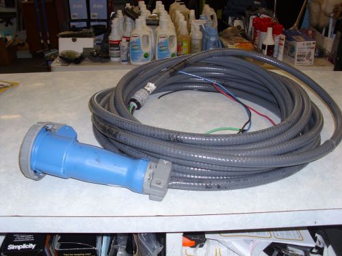 Hubbell 460c9w pin &amp; sleeve connector with 50&#039; carlon carflex tubing for sale