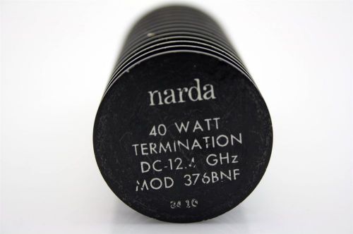 Narda Microwave RF Termination Dummy Load Type-N DC-12.4GHz 40W  376BNF  50ohm