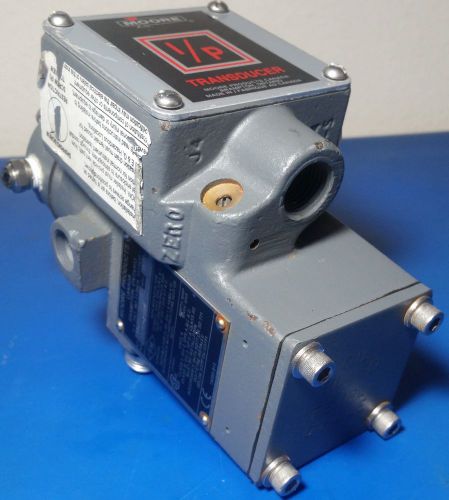 Moore 77-16 I/P Electric-To-Pneumatic E/P Transducer, 185 Ohms, 4-20mA, 3-15psig