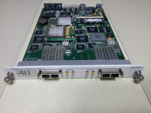 Spirent SmartBits LAN-3310A 2-Port 1000Base-X SmartMetrics, Multi mode fiber 2