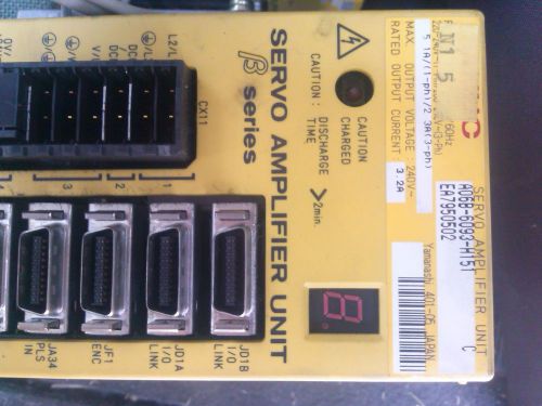 Fanuc servo amplifier unit, Beta series A06B-6093-H151 *USED*
