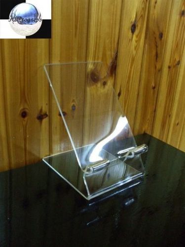 Universal Clear Acrylic Holder Stand Easel Display for 7 in Tablet or Literature